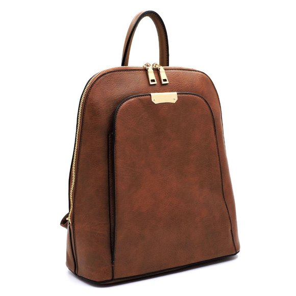 Backpack Beauty with wallet In Brown-Carmel main image 4
